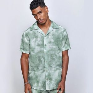 Lay Lo Designs Silk Button Down Shirt